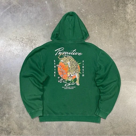 Primitive Skateboarding Ginza Pullover Hoodie Sweatshirt - Picture 3 of 7